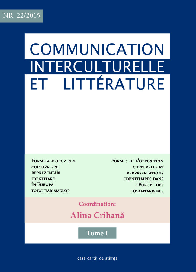 COMMUNICATION INTERCULTURELLE ET LITTÉRATURE NR. 22 / 2015