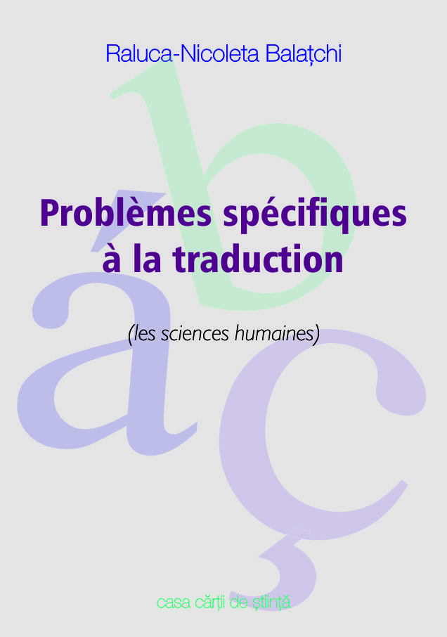 Problèmes spécifiques à la traduction