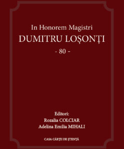 In Honorem Magistri Dumitru Loșonți – 80