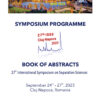 International Symposium on Separation Sciences. Book of Abstracts
