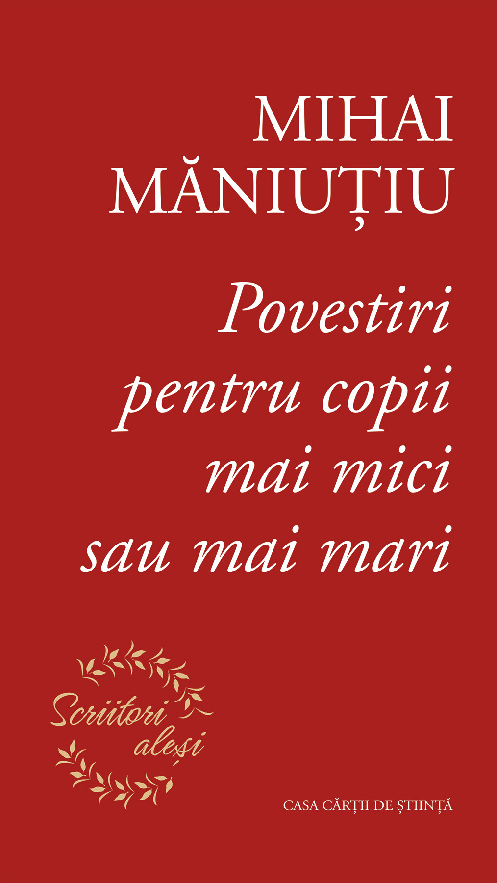 Povestiri pentru copii mai mici sau mai mari